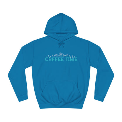 Coffes Time - Unisex College Hoodie