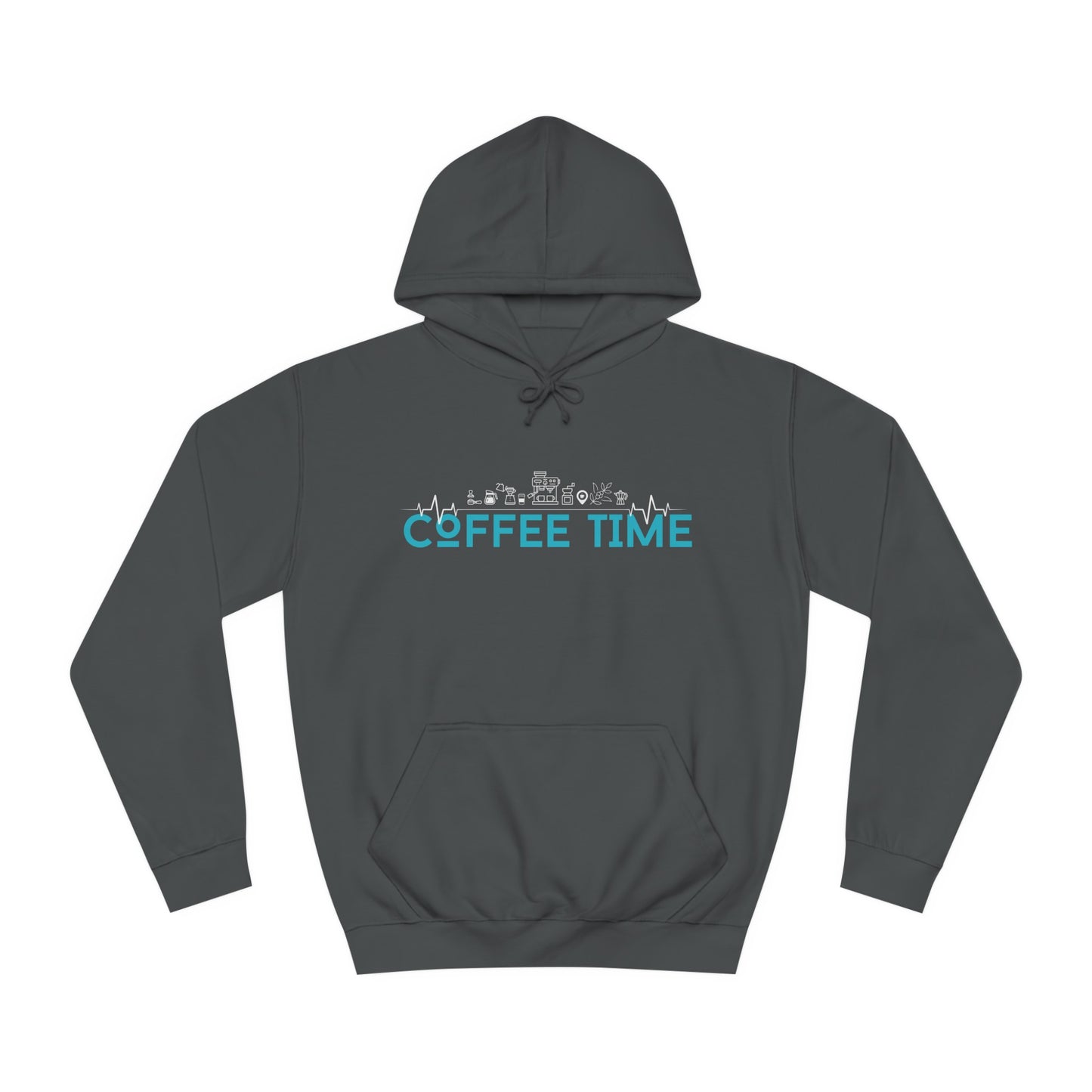 Coffes Time - Unisex College Hoodie