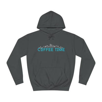 Coffes Time - Unisex College Hoodie