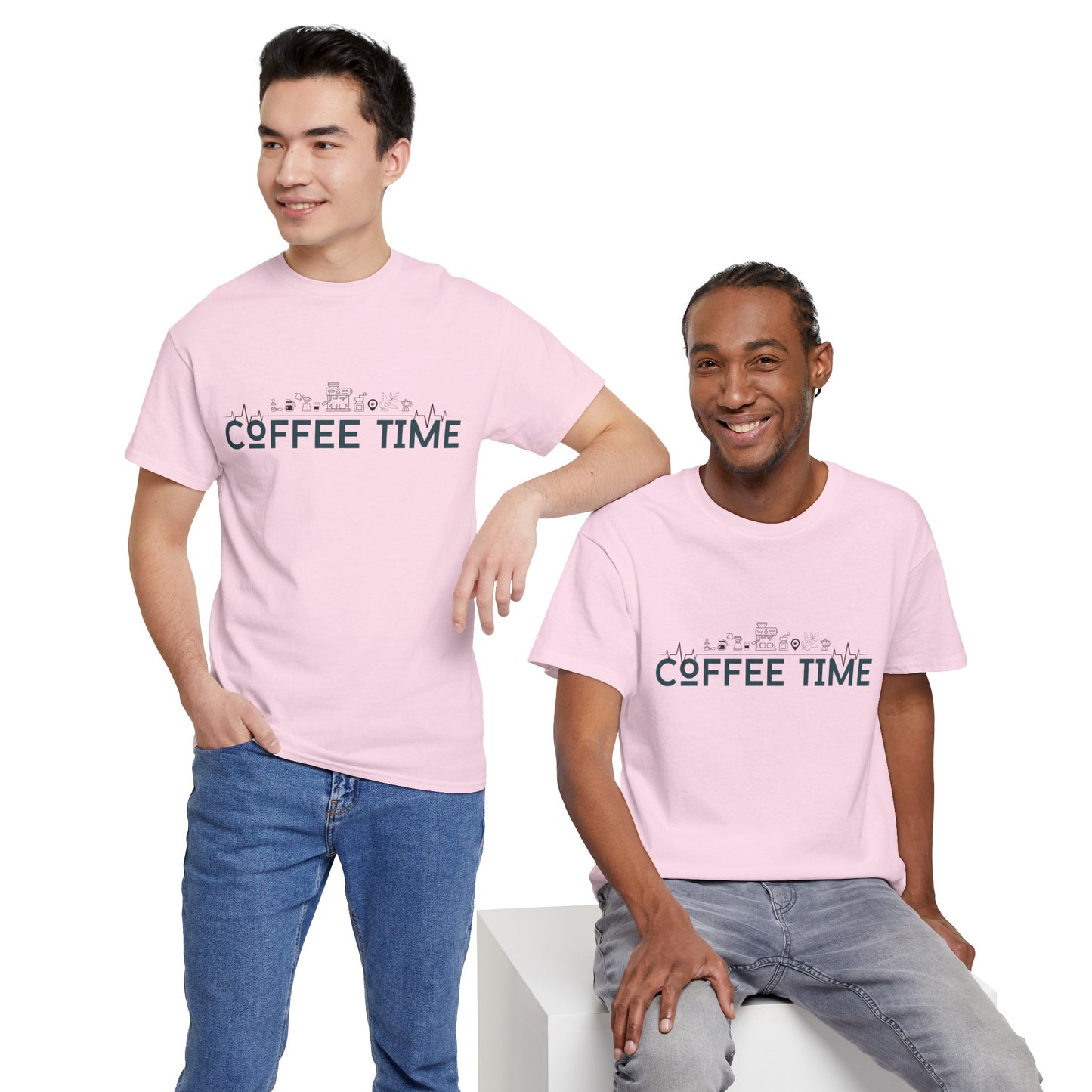 Coffee Time - Unisex Heavy Cotton Tee