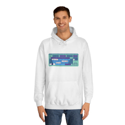 Keep Calm and Restart - Unisex College Hoodie