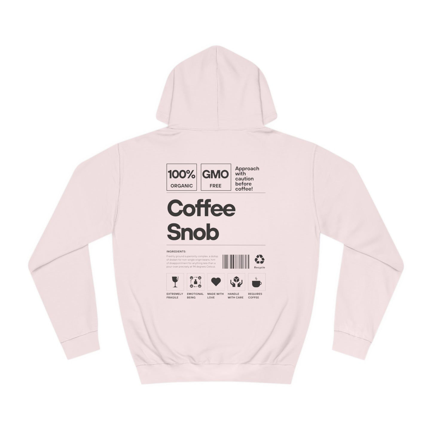 Coffee Snob - Unisex College Hoodie