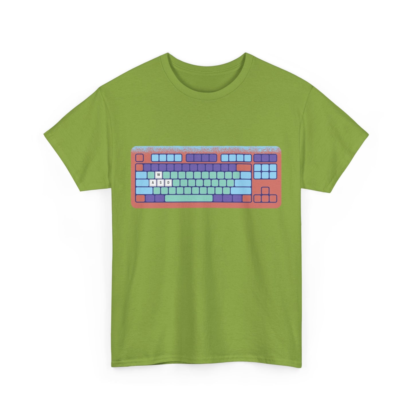 WASD Keyboard - Unisex Heavy Cotton Tee