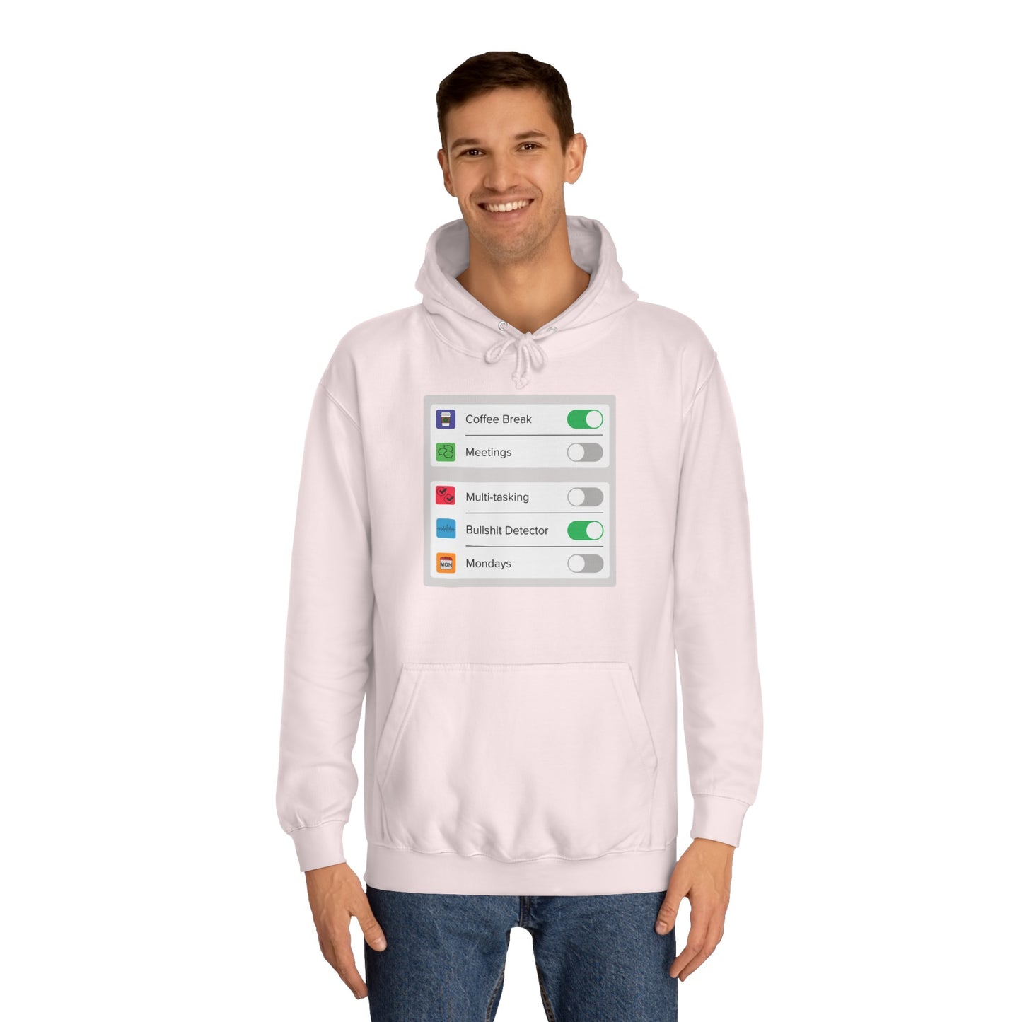 iOS Settings - Unisex College Hoodie