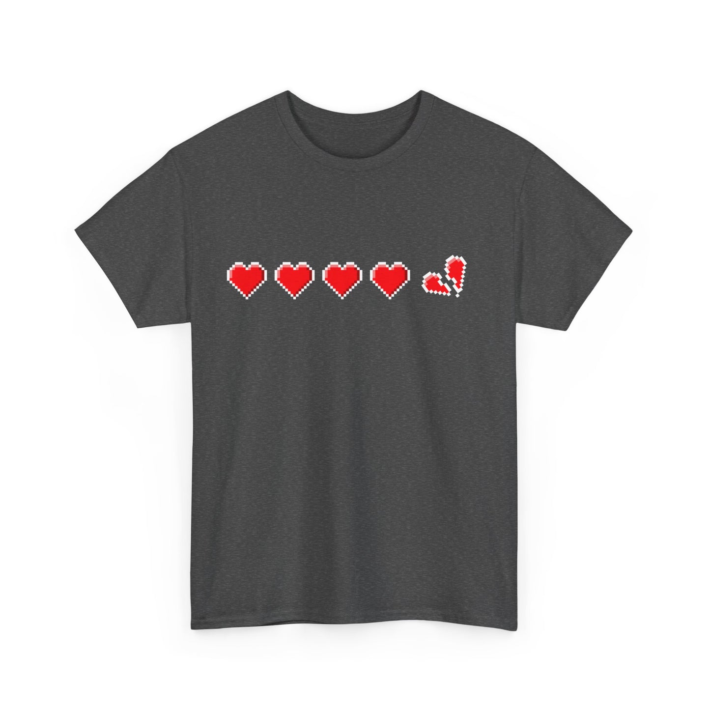 Gamer life hearts - Unisex Heavy Cotton Tee