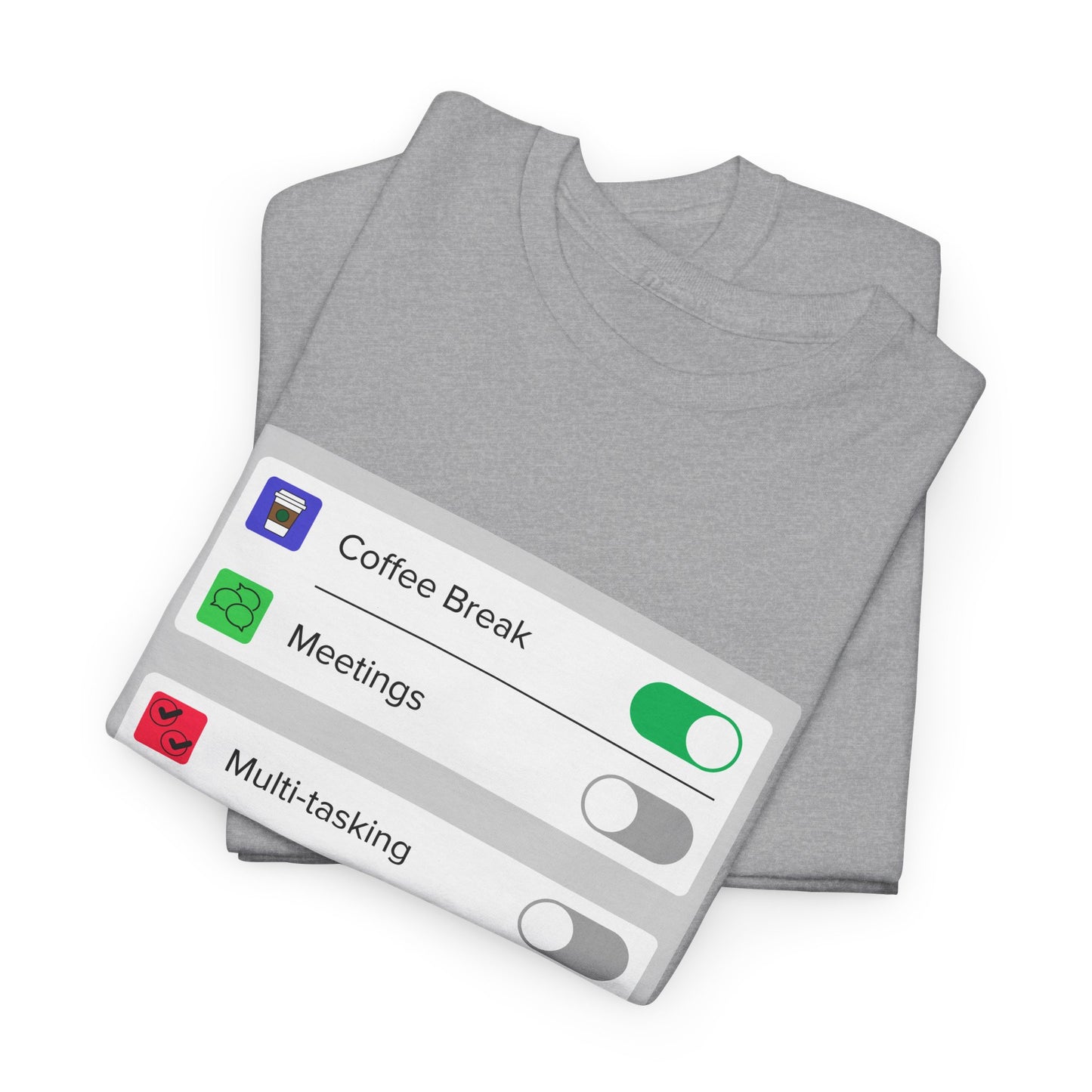 iOS Settings - Unisex Heavy Cotton Tee