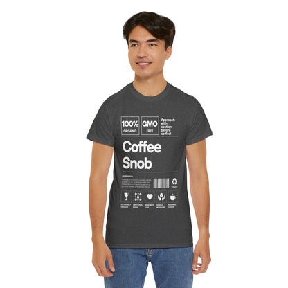 Coffee Snob - Unisex Heavy Cotton Tee