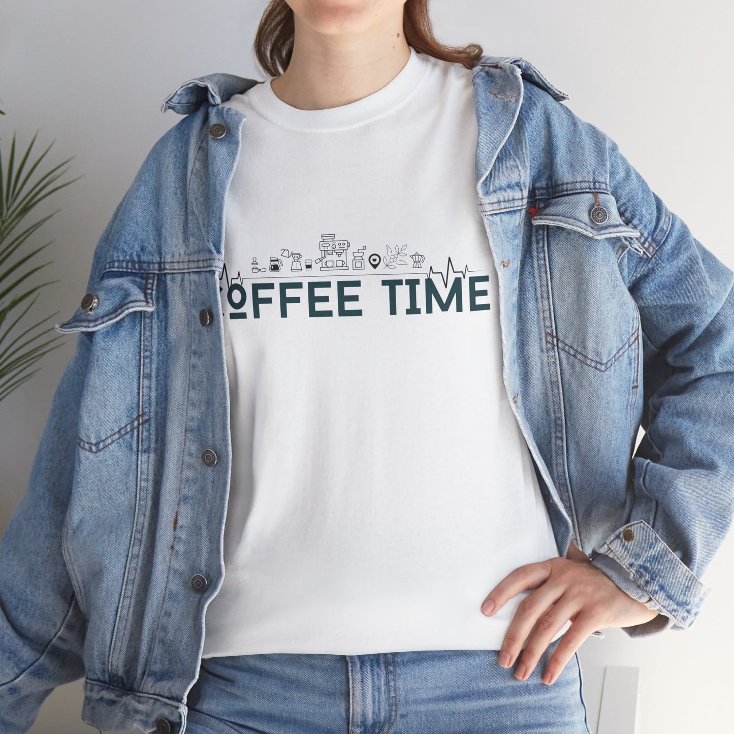 Coffee Time - Unisex Heavy Cotton Tee