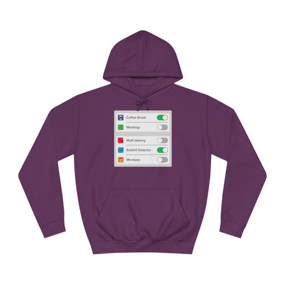 iOS Settings - Unisex College Hoodie