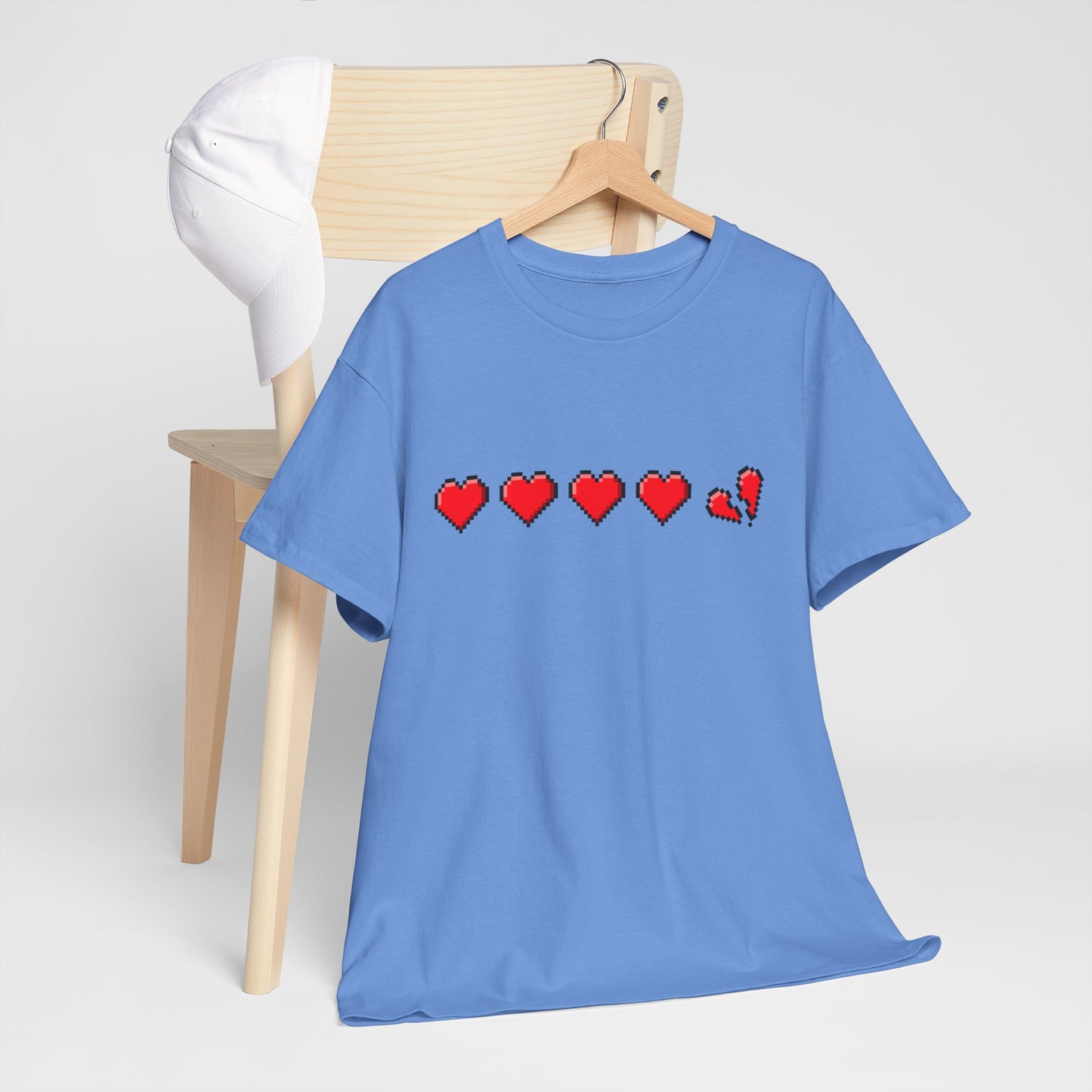 Gamer life hearts - Unisex Heavy Cotton Tee