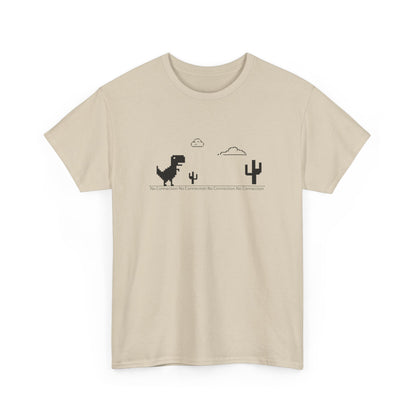 Chrome Dino - Unisex Heavy Cotton Tee