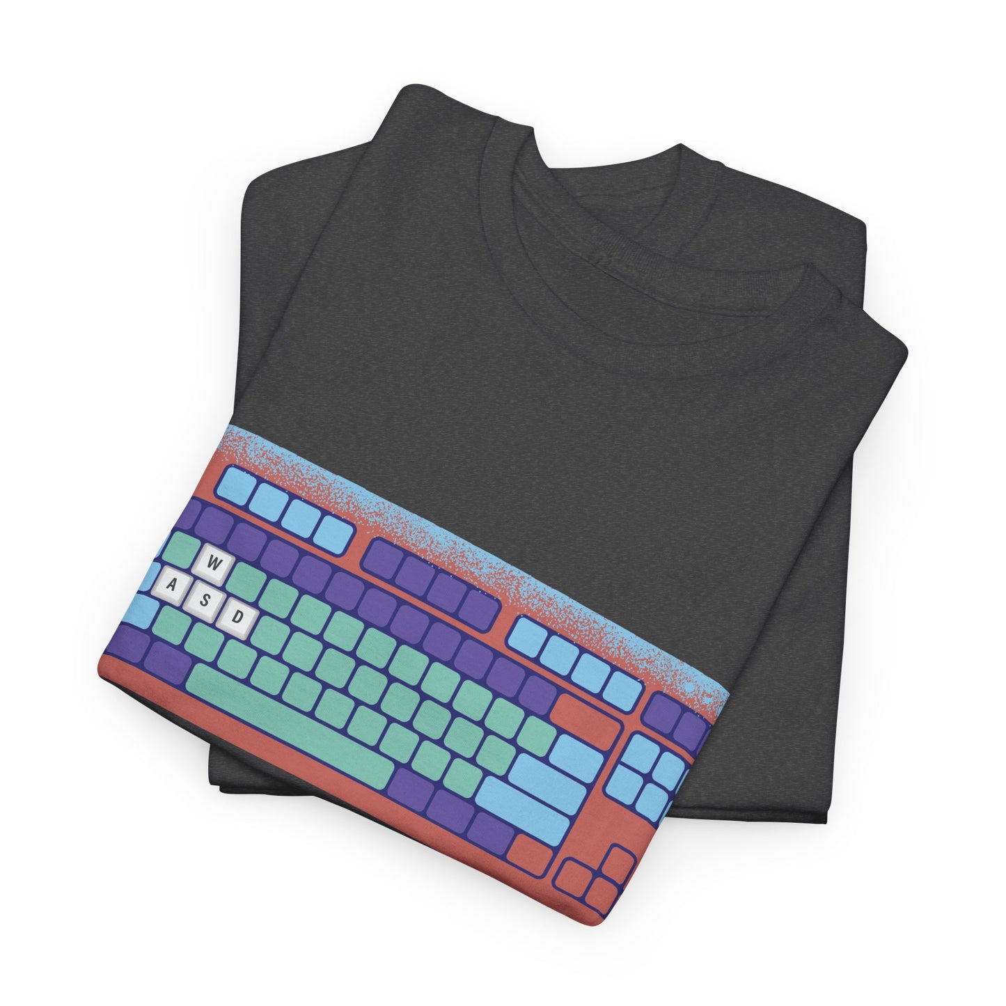 WASD Keyboard - Unisex Heavy Cotton Tee