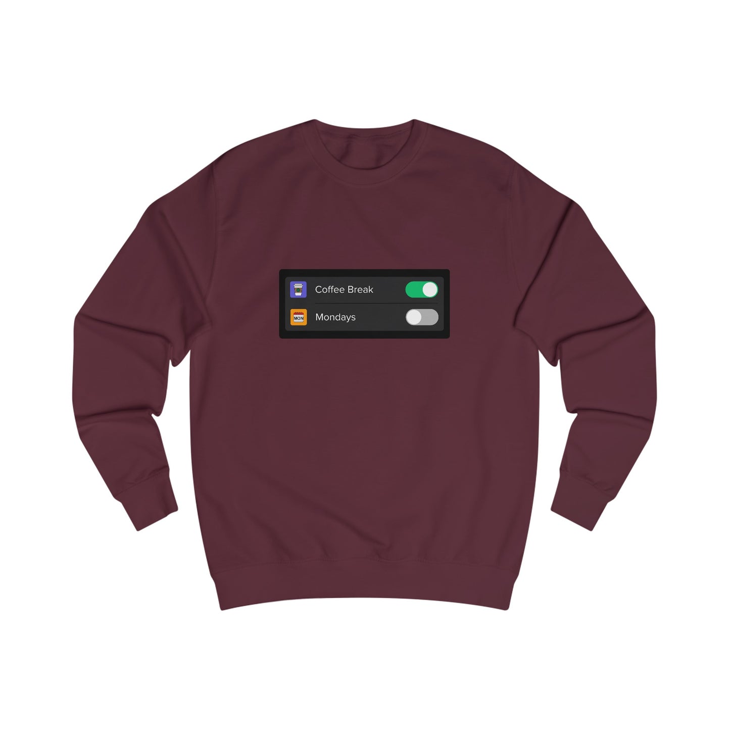 iOS Settings Coffee On - Unisex Sweatshirt