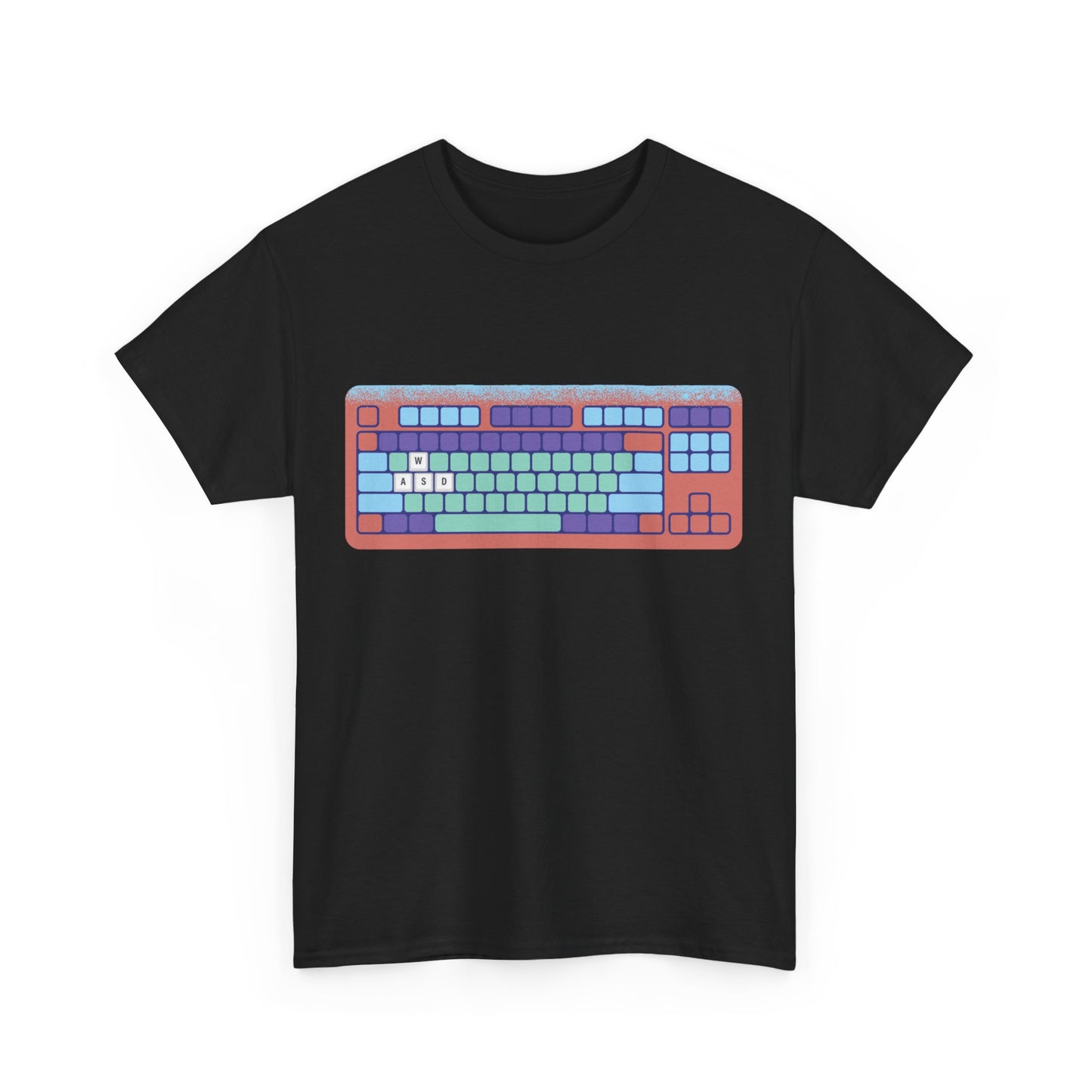 WASD Keyboard - Unisex Heavy Cotton Tee