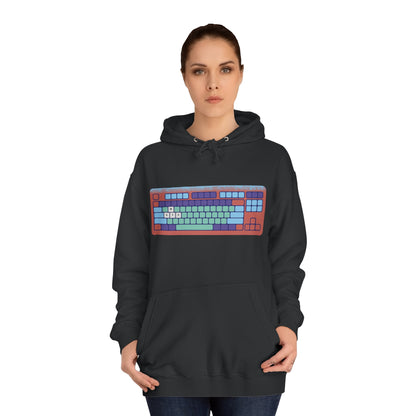 WASD Keyboard - Unisex College Hoodie