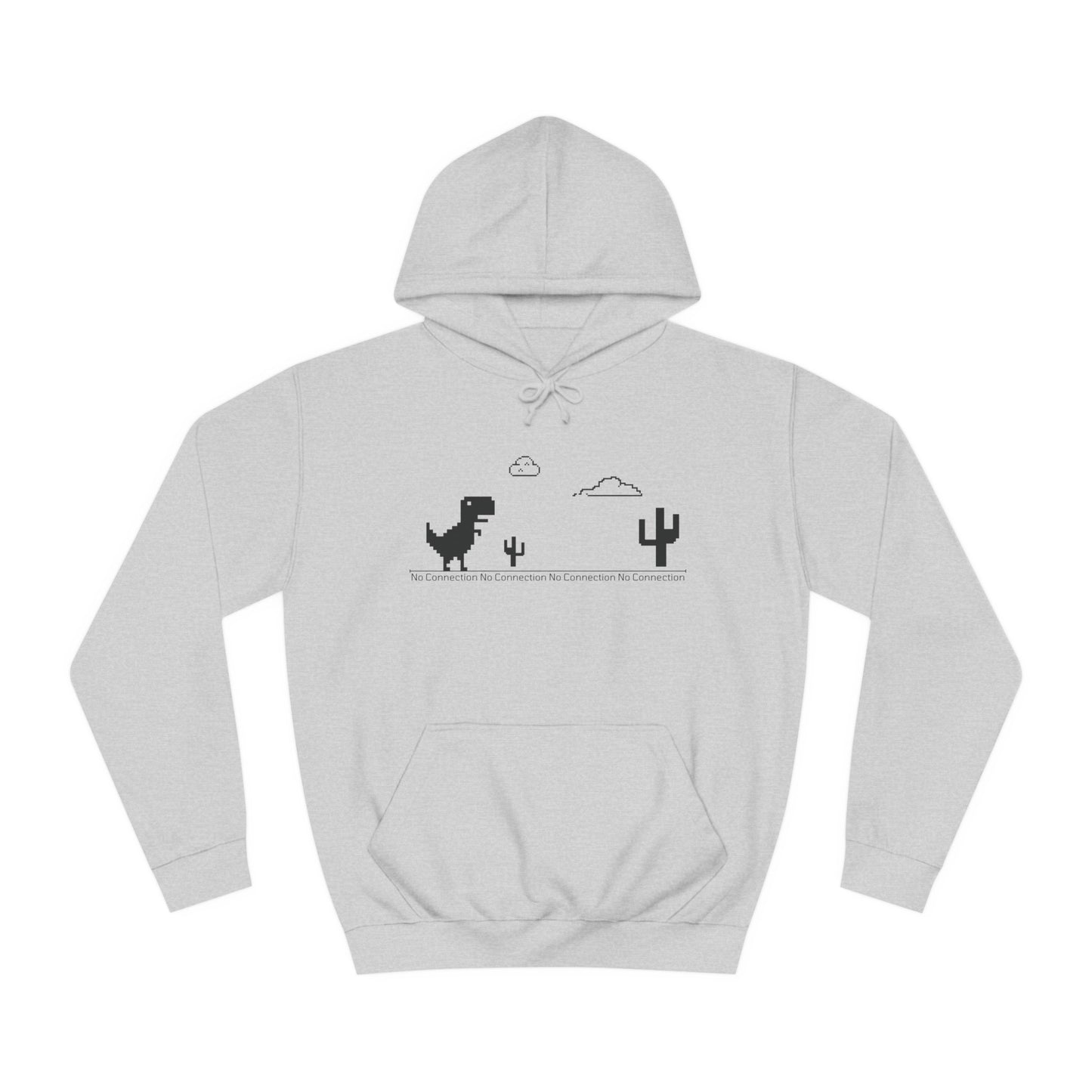 Chrome Dino - Unisex College Hoodie