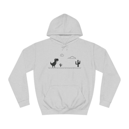 Chrome Dino - Unisex College Hoodie