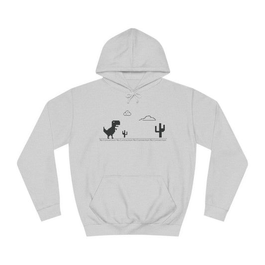 Chrome Dino - Unisex College Hoodie