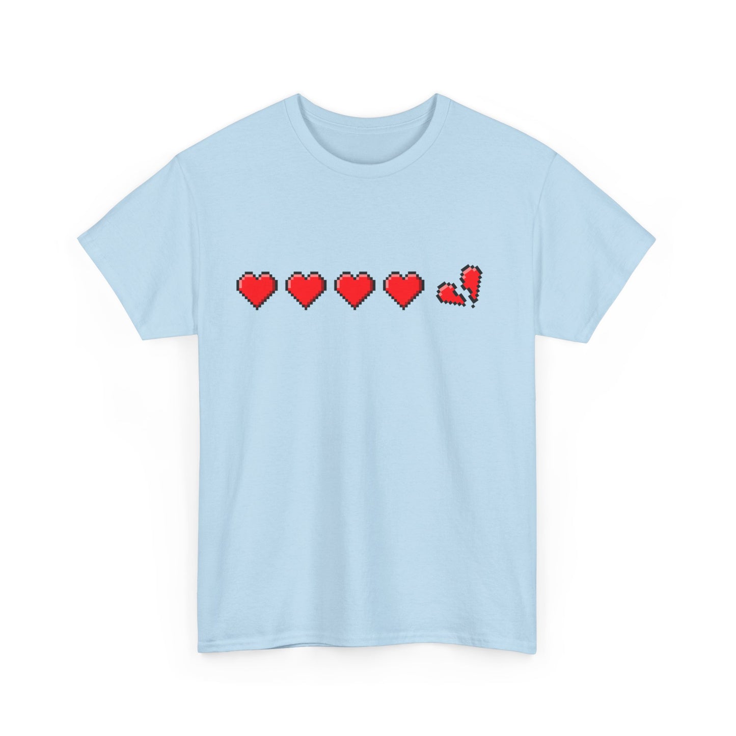 Gamer life hearts - Unisex Heavy Cotton Tee