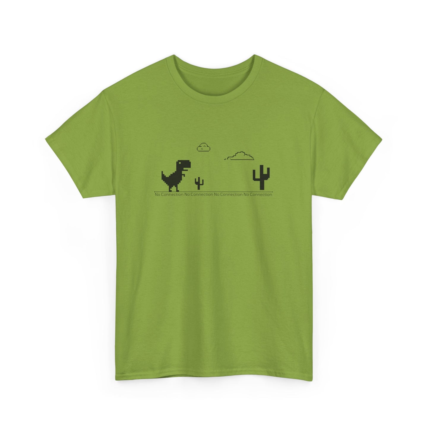 Chrome Dino - Unisex Heavy Cotton Tee