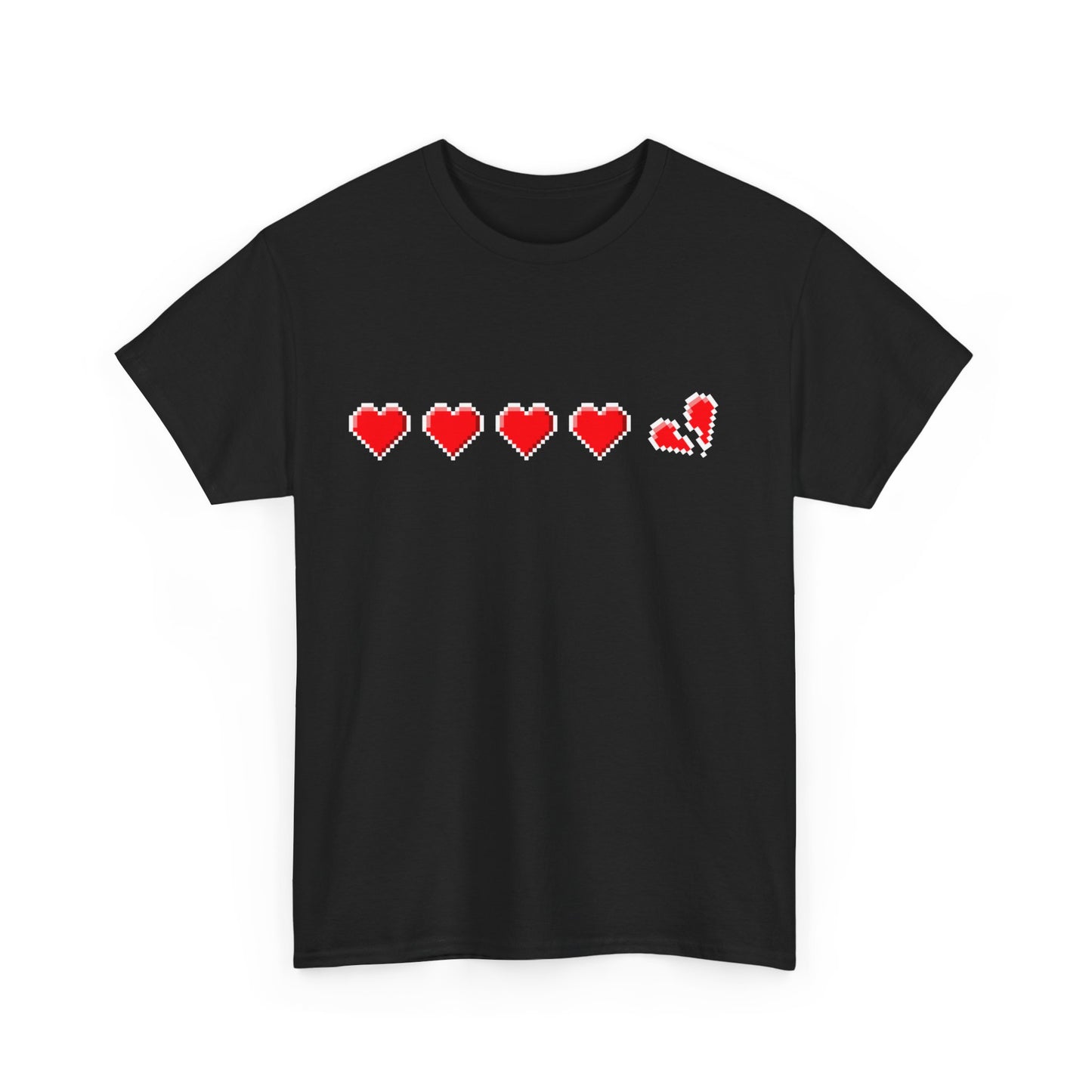 Gamer life hearts - Unisex Heavy Cotton Tee