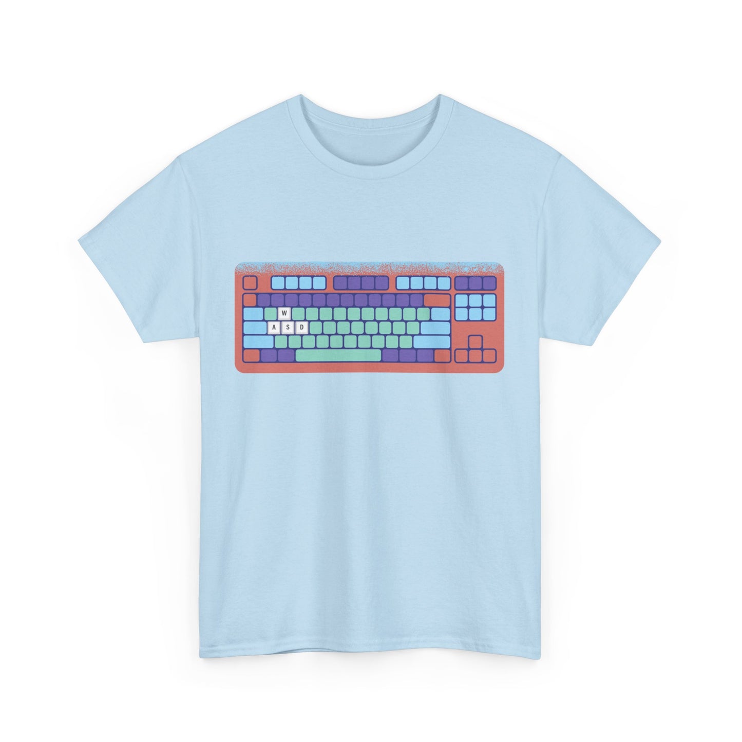 WASD Keyboard - Unisex Heavy Cotton Tee