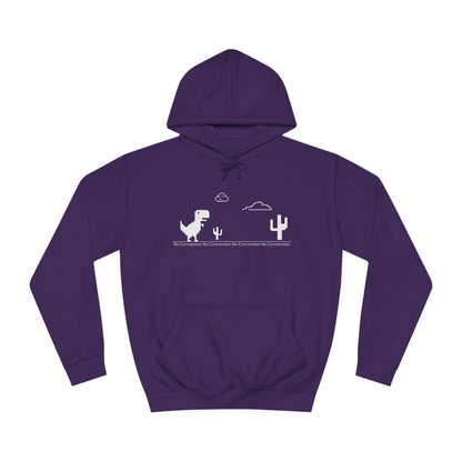 Chrome Dino - Unisex College Hoodie