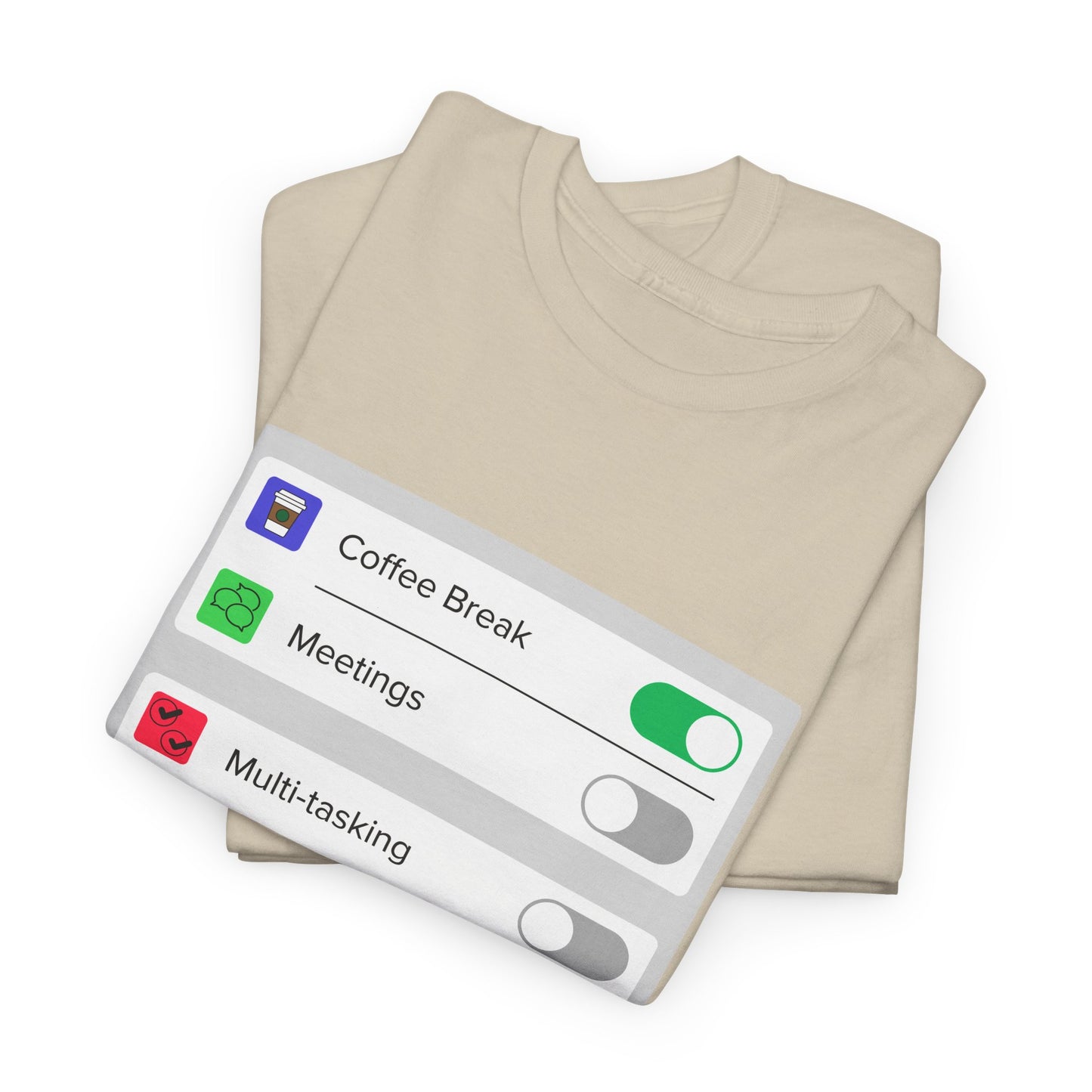 iOS Settings - Unisex Heavy Cotton Tee