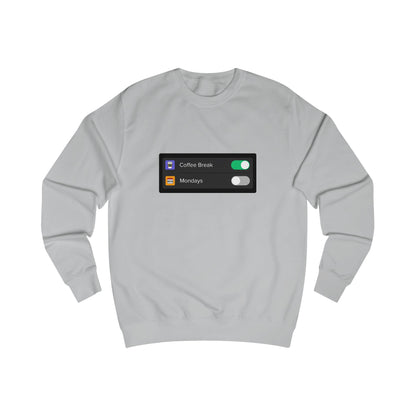 iOS Settings Coffee On - Unisex Sweatshirt