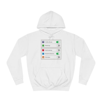 iOS Settings - Unisex College Hoodie