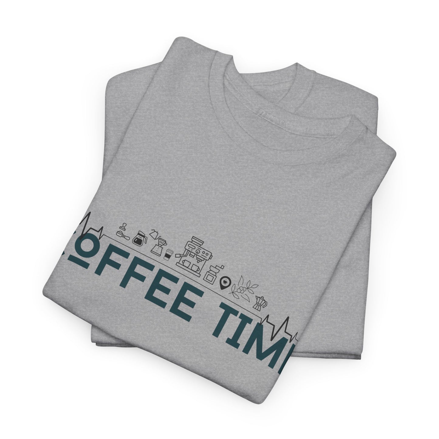 Coffee Time - Unisex Heavy Cotton Tee