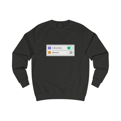 iOS Settings Coffee On - Unisex Sweatshirt