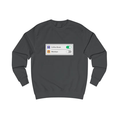 iOS Settings Coffee On - Unisex Sweatshirt