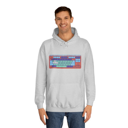 WASD Keyboard - Unisex College Hoodie