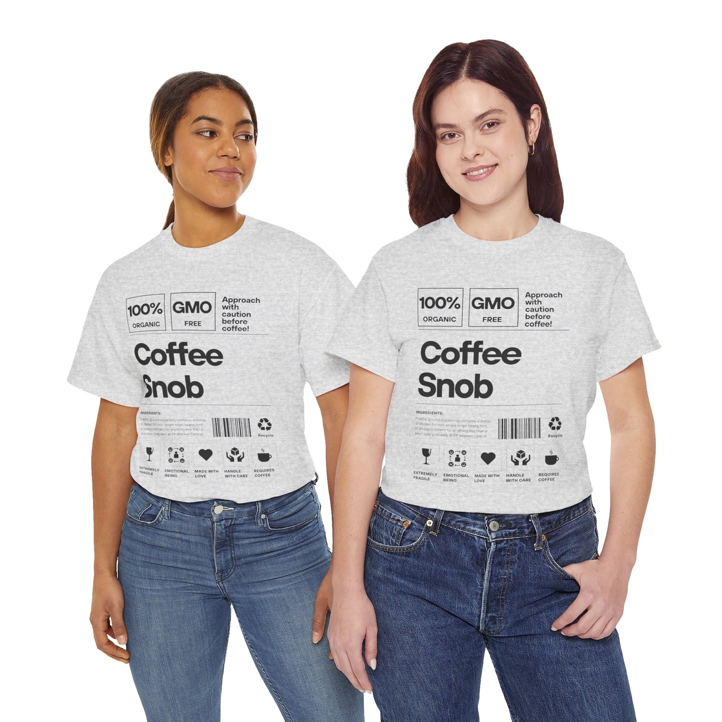 Coffee Snob - Unisex Heavy Cotton Tee