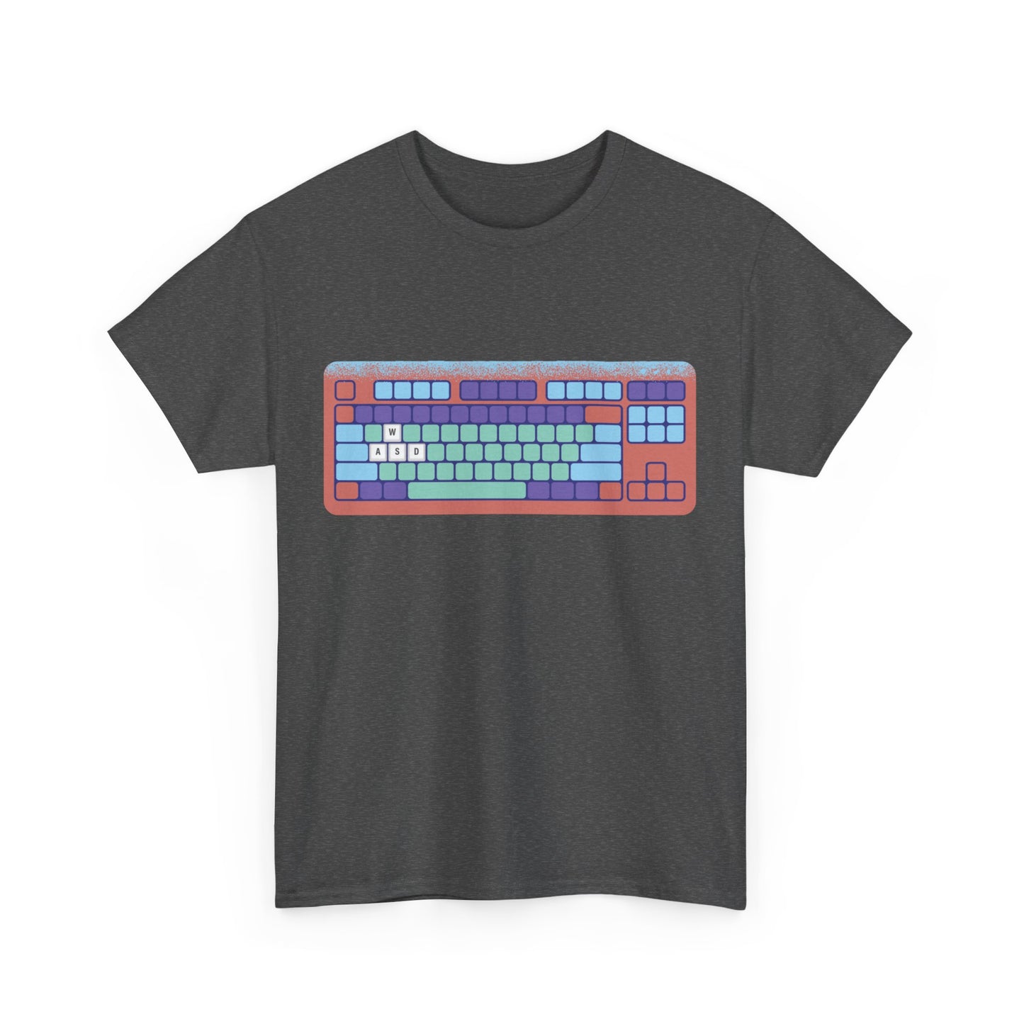 WASD Keyboard - Unisex Heavy Cotton Tee