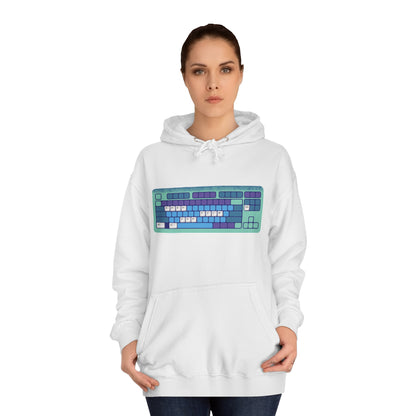 Keep Calm and Restart - Unisex College Hoodie