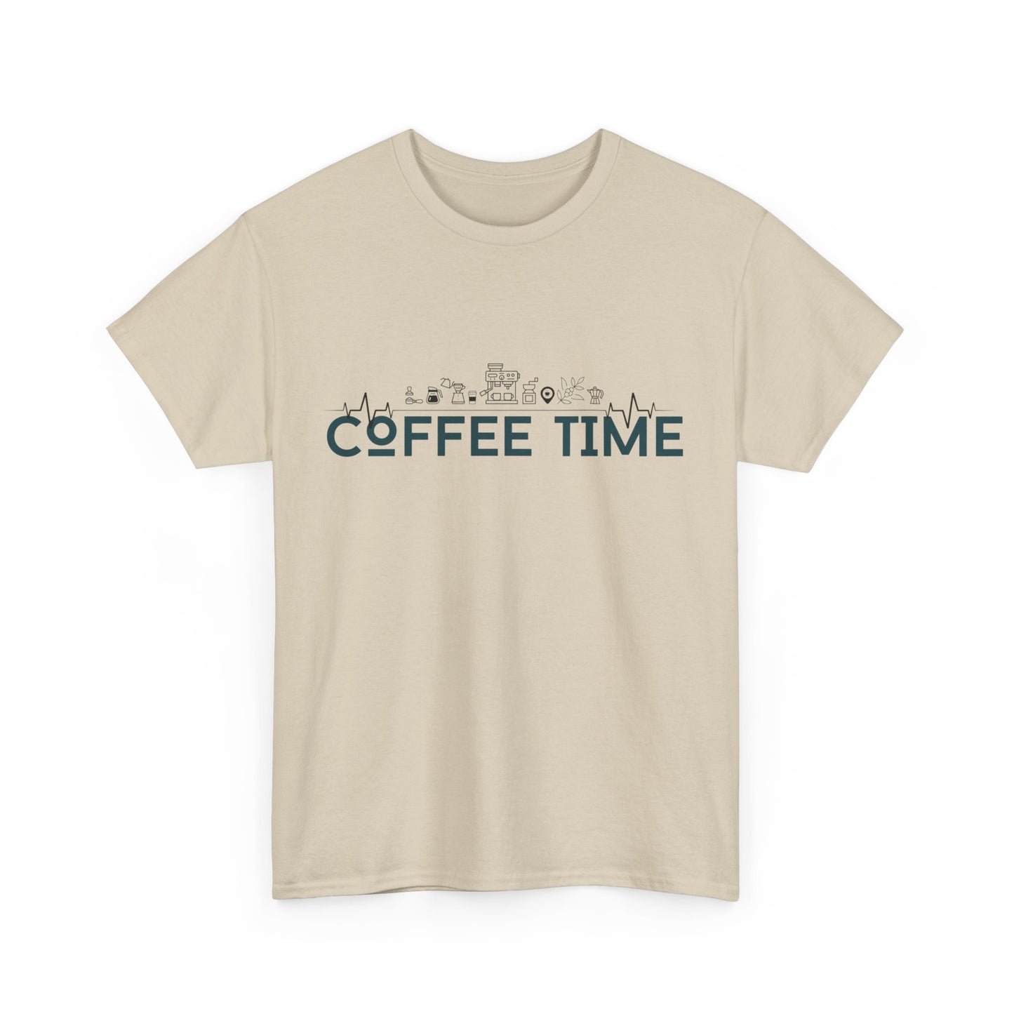 Coffee Time - Unisex Heavy Cotton Tee