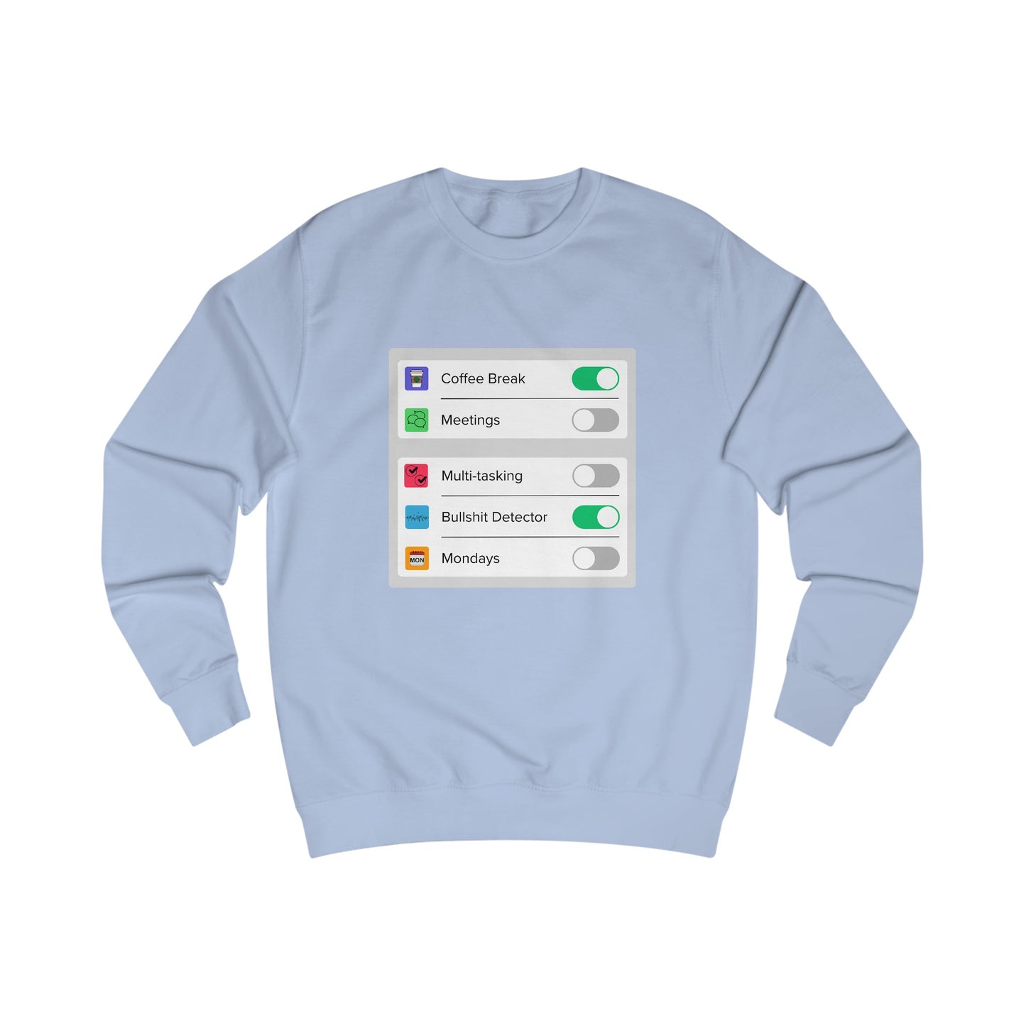 iOS Settings - Unisex Sweatshirt