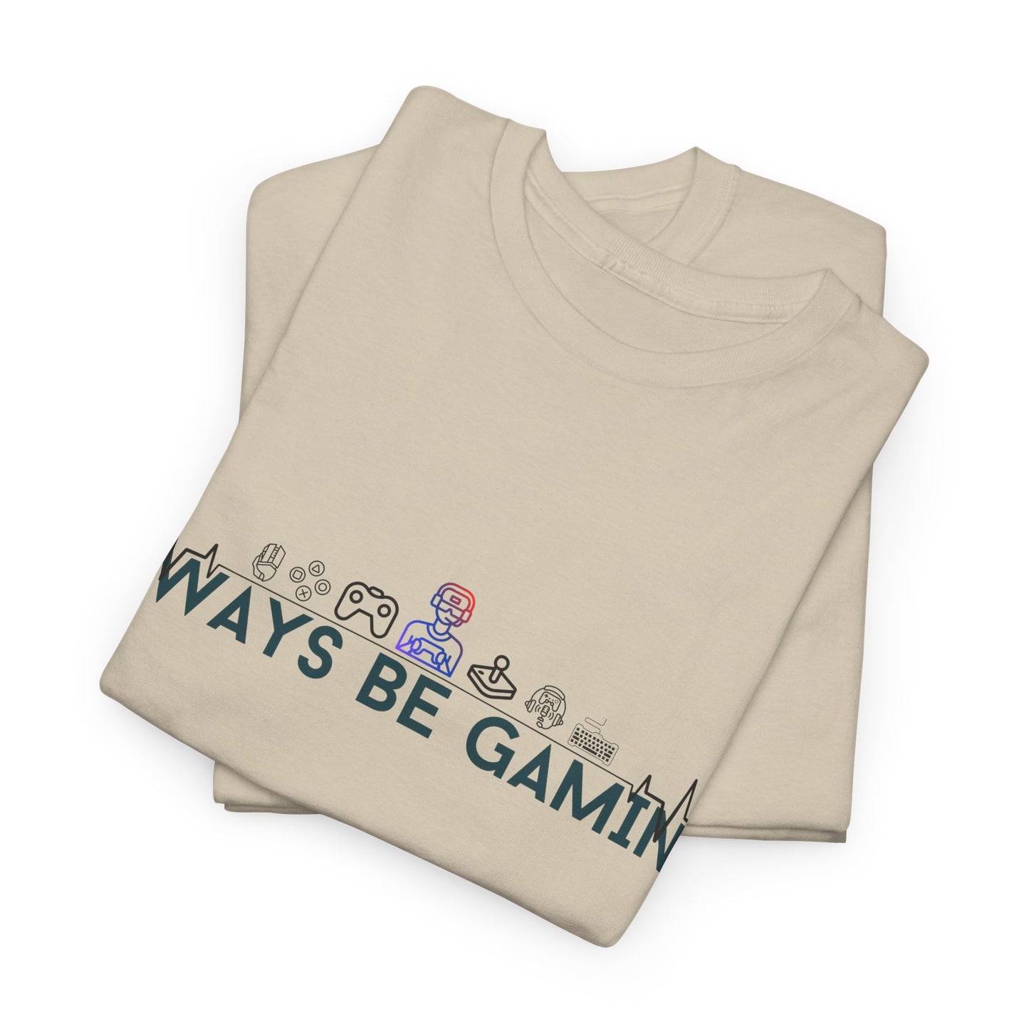 Always be Gaming - Unisex Heavy Cotton Tee