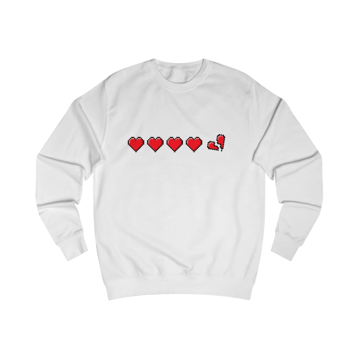 Gamer life hearts - Unisex Sweatshirt