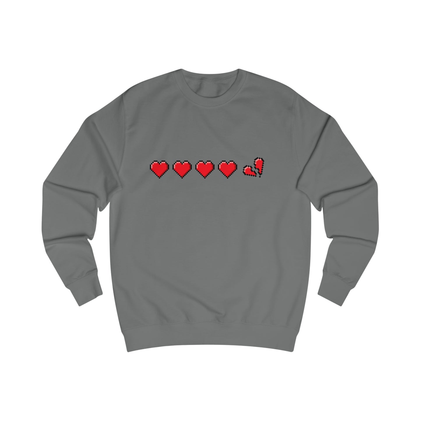 Gamer life hearts - Unisex Sweatshirt