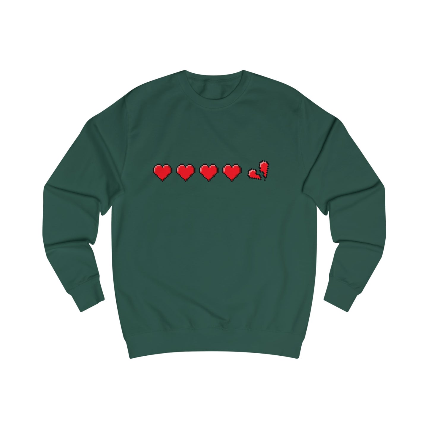 Gamer life hearts - Unisex Sweatshirt