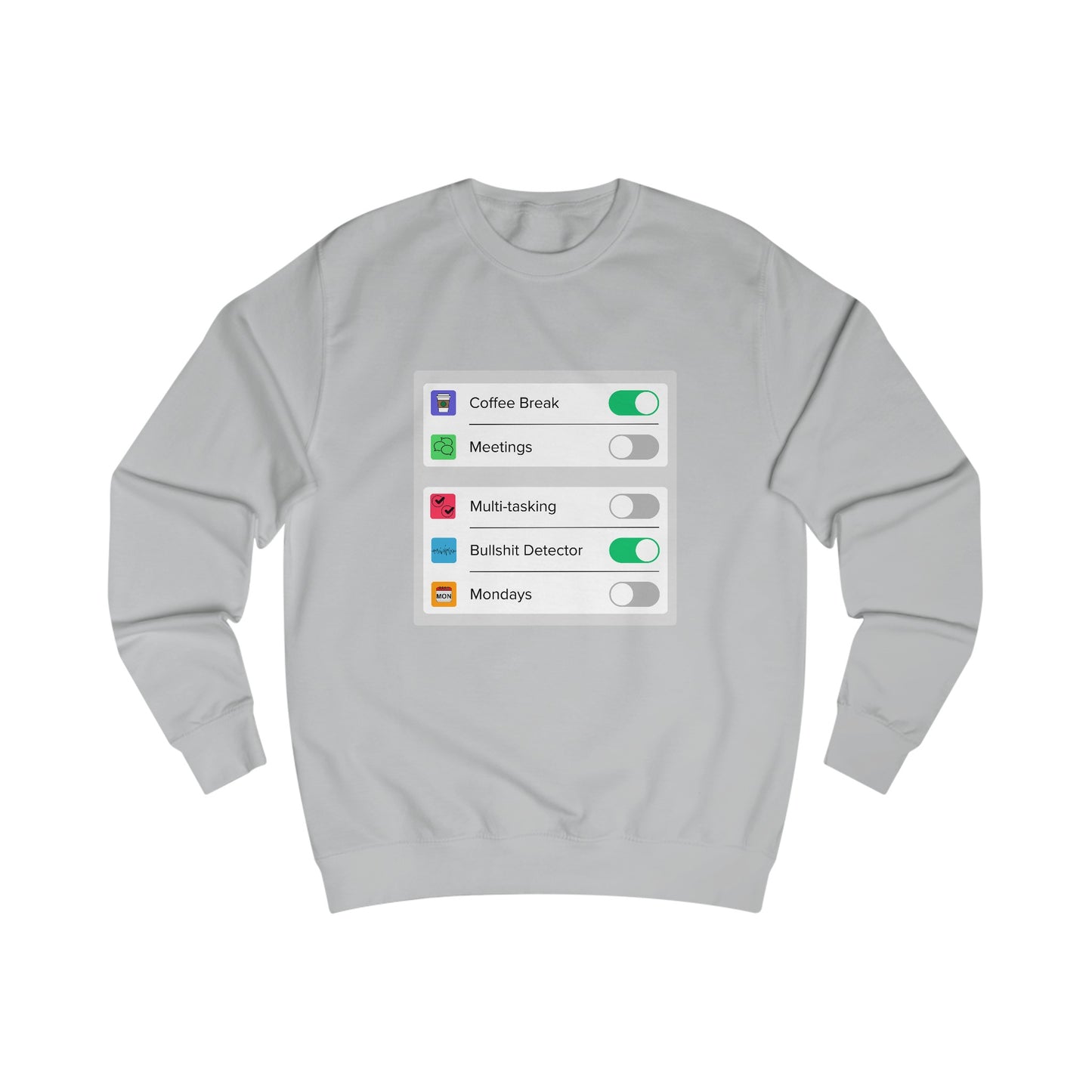 iOS Settings - Unisex Sweatshirt