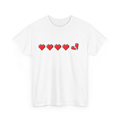 Gamer life hearts - Unisex Heavy Cotton Tee