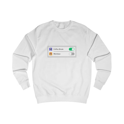 iOS Settings Coffee On - Unisex Sweatshirt