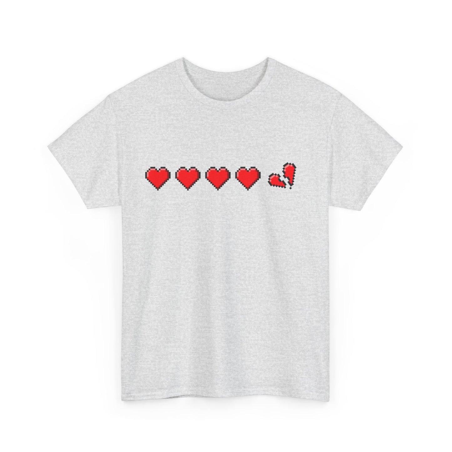 Gamer life hearts - Unisex Heavy Cotton Tee