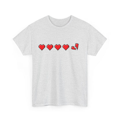 Gamer life hearts - Unisex Heavy Cotton Tee