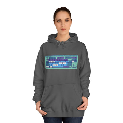 Keep Calm and Restart - Unisex College Hoodie