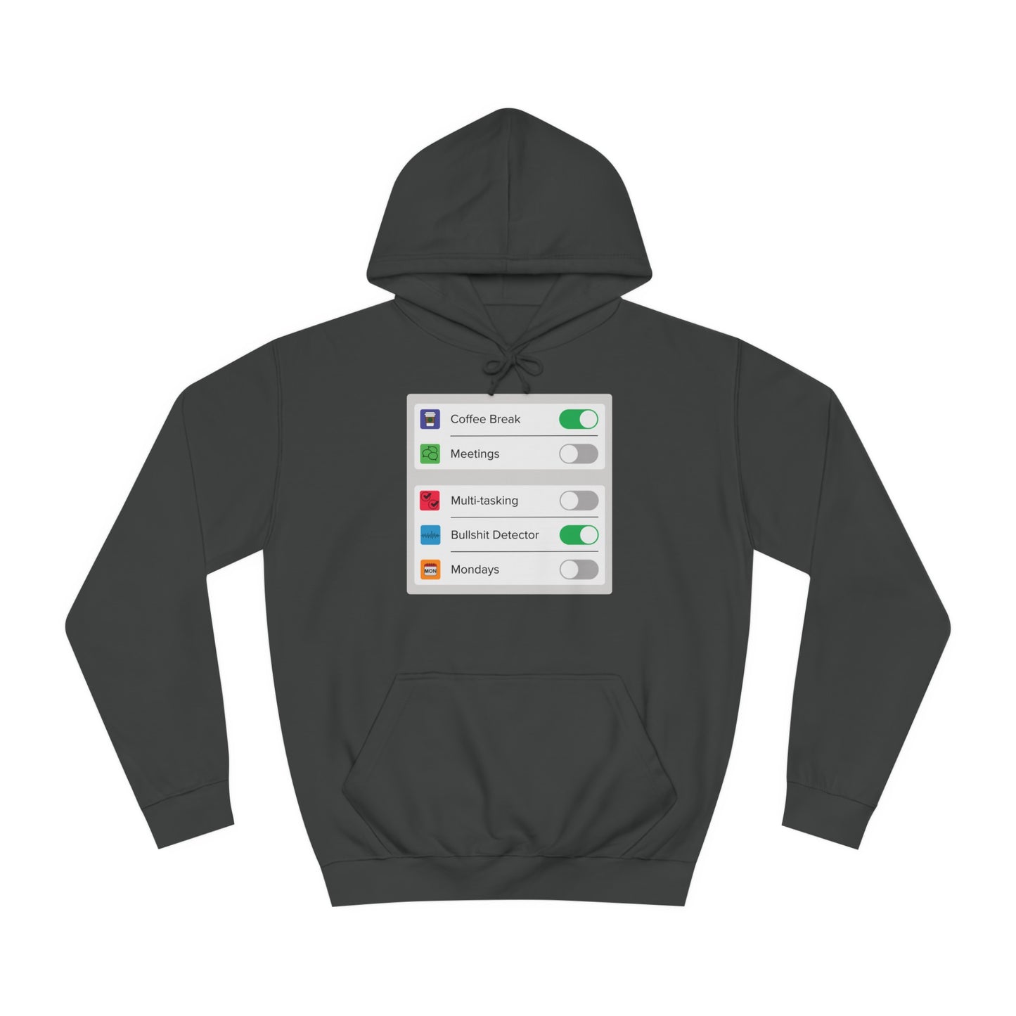 iOS Settings - Unisex College Hoodie